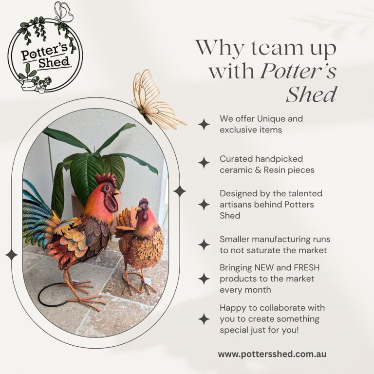Instagram post from pottersshed_wholesale. This post is in position 3.